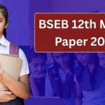 BSEB 12th Model Papers 2026: biharboardonline.com Inter Subject Wise Sample Papers