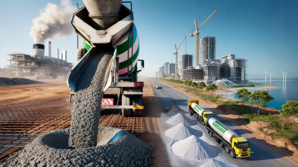 Australians discover how concrete carbon footprint could shrink using forgotten mining waste