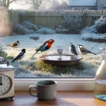 Bird lovers’ frost timer trick keeps garden birds alive when water sources freeze solid
