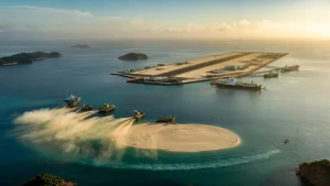 China artificial islands appeared from nowhere—satellite images reveal the shocking transformation