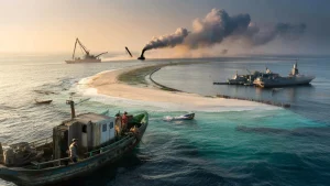 China’s artificial islands construction reveals something extraordinary happening in the South China Sea