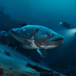 French divers capture first-ever footage of coelacanth living fossil lurking in Indonesian depths