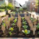 Gardeners are sticking plastic forks in soil to stop winter raiders—and it’s actually working