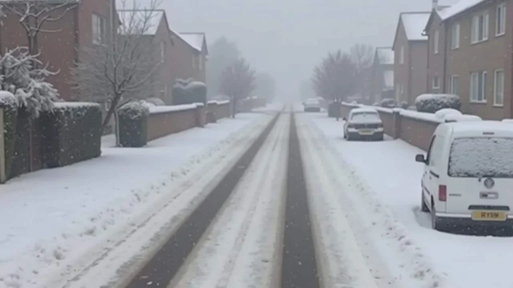 Heavy snow overnight forces entire neighborhoods to quietly abandon their plans