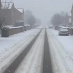 Heavy snow overnight forces entire neighborhoods to quietly abandon their plans