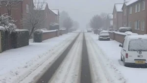 Heavy snow overnight forces entire neighborhoods to quietly abandon their plans