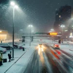 Heavy snow storm tonight sparks heated clash between safety officials and desperate businesses staying open