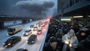 Heavy snow warnings ignored: What happened next left meteorologists stunned by commuter behavior