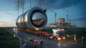 Hinkley Point C reactor gets 500-tonne steel heart after epic 1,000km crawl through French villages
