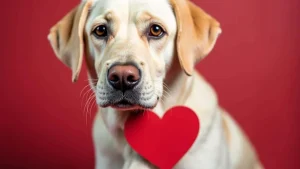 Nearly half of couples say their pets accidentally sabotage their Valentine’s Day romance