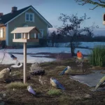 Nordic Countries Discovered This Bird Feeding Method That Actually Strengthens Wild Instincts