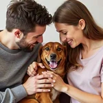 One in three people feel jealous when their partner shows more affection to pets on Valentine’s Day