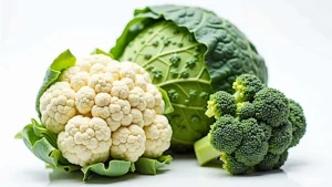 One plant became cauliflower, broccoli and cabbage through centuries of selective breeding