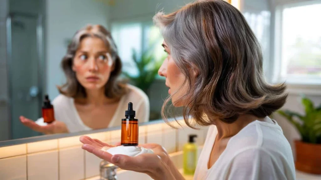 One tiny bottle added to conditioner is reversing grey hair color and dividing people into believers and skeptics