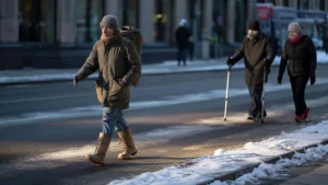 One winter walking mistake sends thousands to A&E – but black ice safety experts know this simple trick