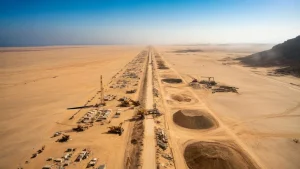 Satellite images expose what’s really happening at Saudi Arabia’s NEOM megacity construction site