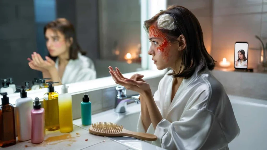 Scalp spa treatments are sending patients to dermatologists with burned, shedding hair