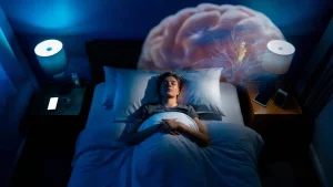 Scientists discover your bedside table light is quietly damaging your brain while you sleep