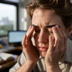 The hidden strain sitting right between your eyes that has nothing to do with screens