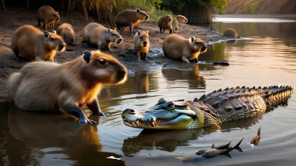 The Shocking Reason Crocodiles Refuse to Eat Capybaras Will Make You Rethink Survival