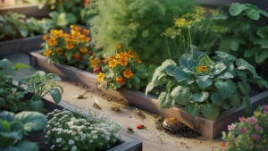 These companion plants for pest control quietly saved my vegetable garden from total destruction last summer