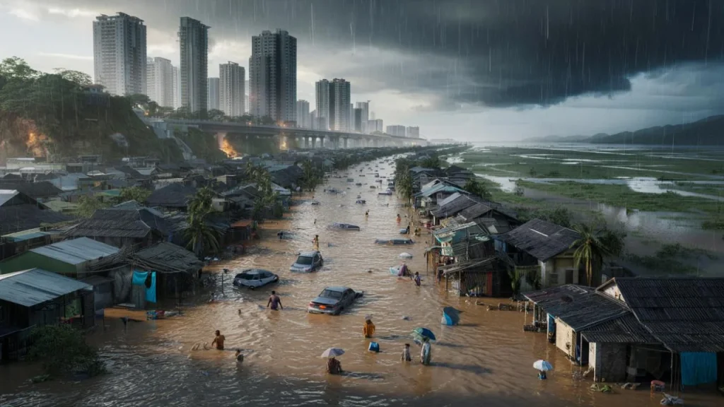 These countries could become uninhabitable by 2100 as extreme rainfall intensifies beyond human limits