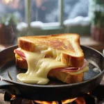 This 4-ingredient skillet raclette toastie melts away winter misery in just 15 minutes