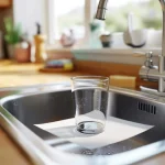 This 5-second glass paper sink trick prevents home disasters while you’re away