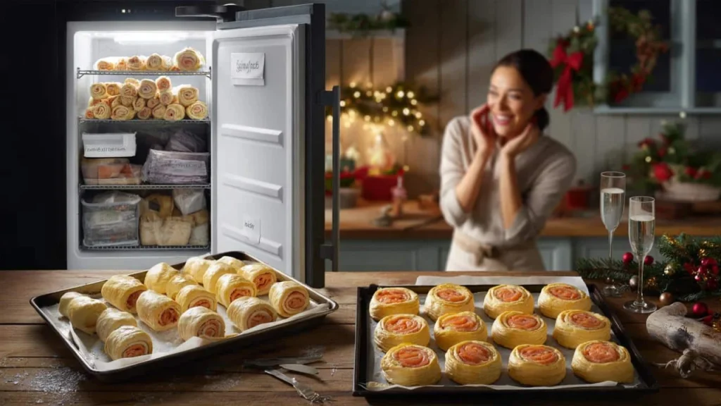 This Christmas host stays weirdly calm while everyone else panics—her secret involves frozen puff pastry bites