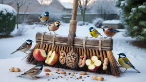 This forgotten shed item saves starving birds when winter snow blocks all their food