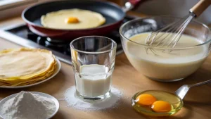 This French glass trick makes perfect crêpes without any measuring tools