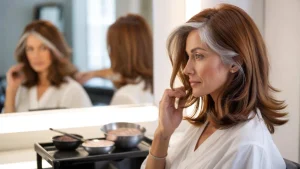 This “melting technique” is quietly replacing balayage in salons and making gray hair disappear naturally