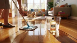 This pantry staple makes hardwood floors shine like mirrors—and homeowners are shocked it actually works