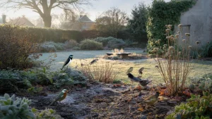 This Secret Makes Birdfriendly Gardens Irresistible to Winter Morning Visitors