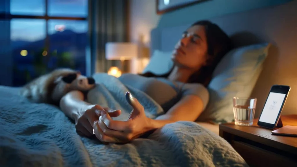 This sensory trick shuts down racing thoughts in minutes when you can’t relax at night