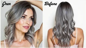 This simple conditioner add-in turns grey hair stunning without a single dye session