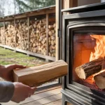 This simple log preparation technique doubles your stove’s heat output in just one week