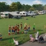 Traveller convoy transforms family park into campsite overnight, leaving parents stunned at the gates