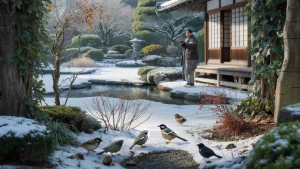 Why Japanese gardeners never feed birds in winter—and the surprising reason French bird lovers are starting to copy them