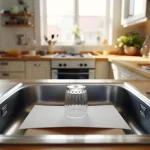Why this glass and paper sink trick before leaving home is going viral among busy homeowners