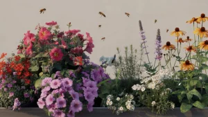 Why your colorful flowers attract every insect except bees: the overlooked detail that changes everything