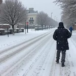 Winter storm warning traps drivers as 72 inches of snow turns highways into parking lots