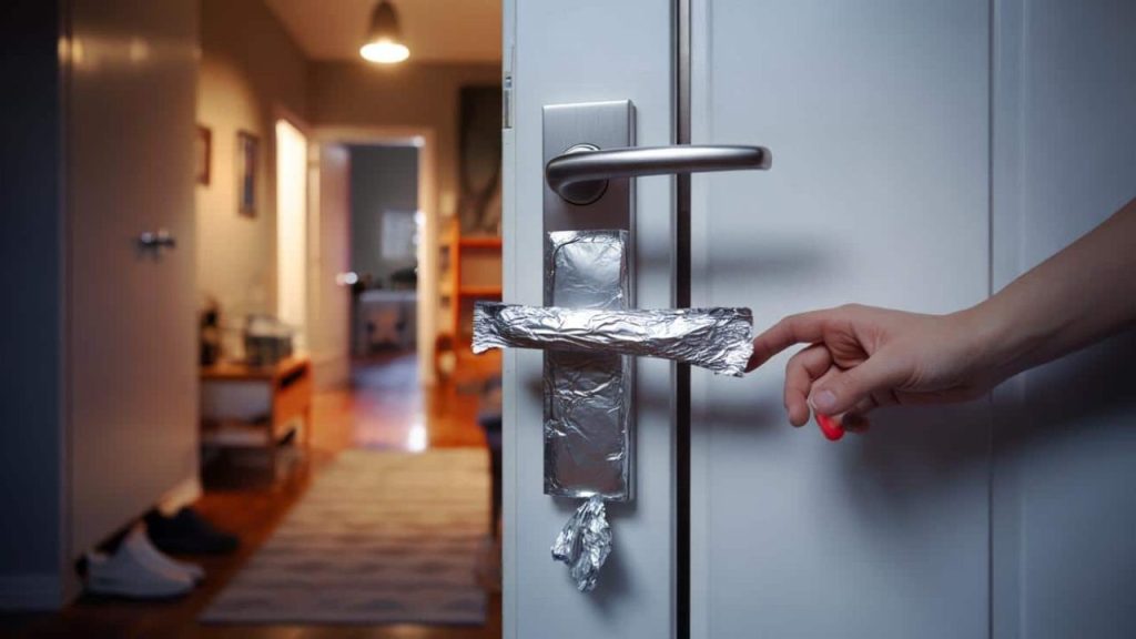 The Aluminum Foil Door Handle Trick That’s Quietly Spreading Through Neighborhoods