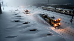 This Winter Storm Could Dump 55 Inches of Snow and Paralyze Entire Transportation Systems